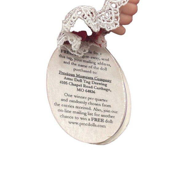 VTG Precious Moments Doll 16" Merry Christmoose 2003 Limited Edition #4248 RARE - Picture 15 of 16